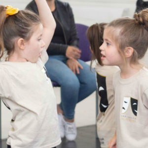 Rabbits Academy Kids in Drama and dance class at Jac Jossa Academy in Kent