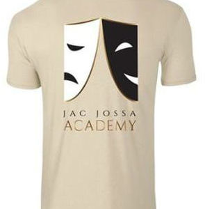 Jac Jossa School of Drama T-shirt with logo for drama students