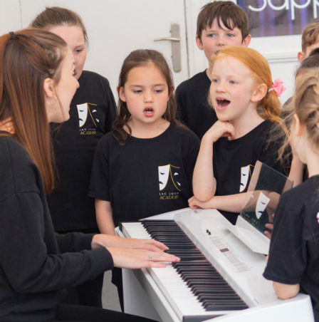Singing class at Jac Jossa academy in Bexleyheath